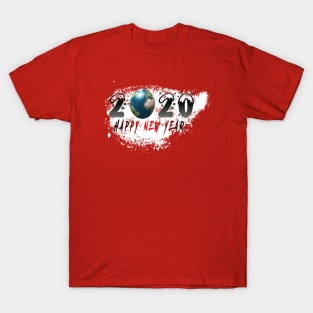 Happy New Year 2020 Around the World T-Shirt
